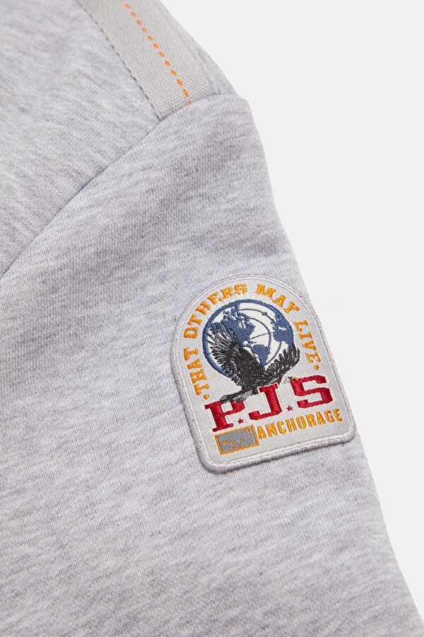 Gray Hooded Men's Sweatshirt 4