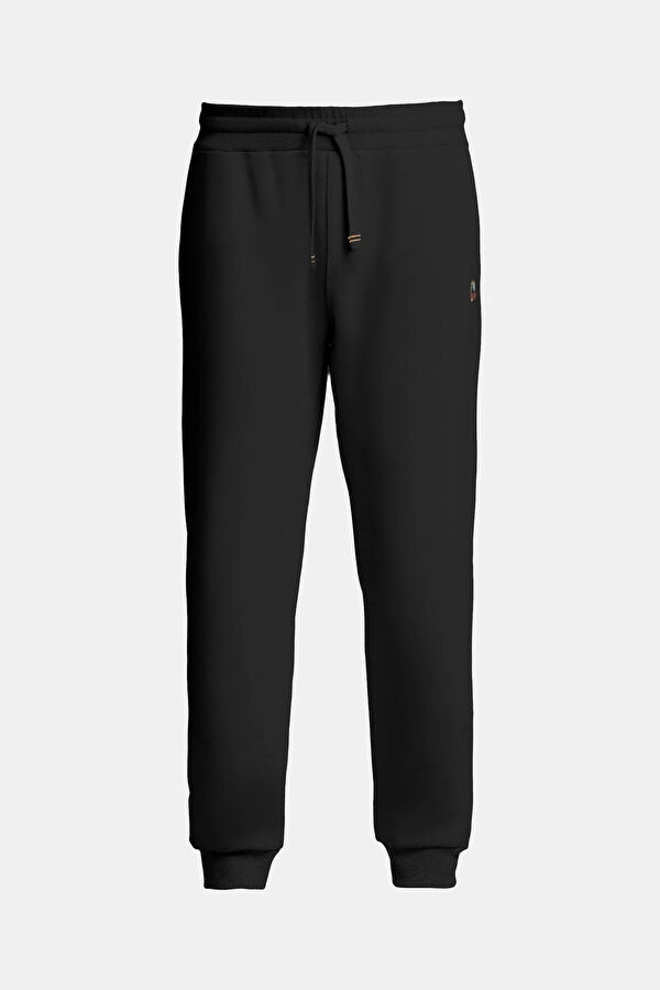 Makalu-Man Relax Fit Black Straight Leg Sport Men's Pants
