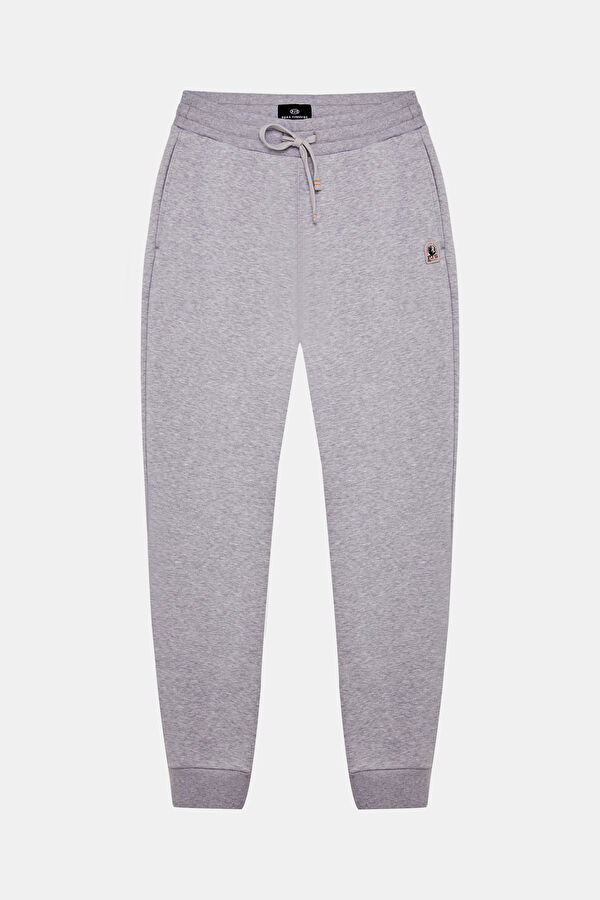 Relax Fit Grey Straight Leg Sport Men's Trousers