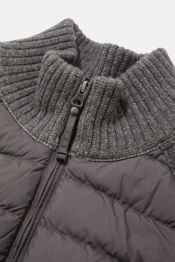 Olmo Anthracite Zip-Up Men's Jacket 3