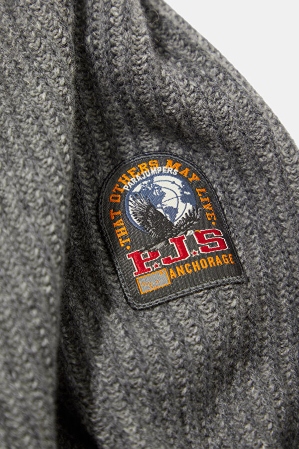 Olmo Anthracite Zip-Up Men's Jacket 4