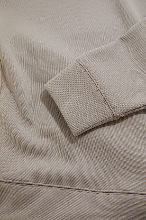 Gri Kapuşonlu Erkek Sweatshirt 5