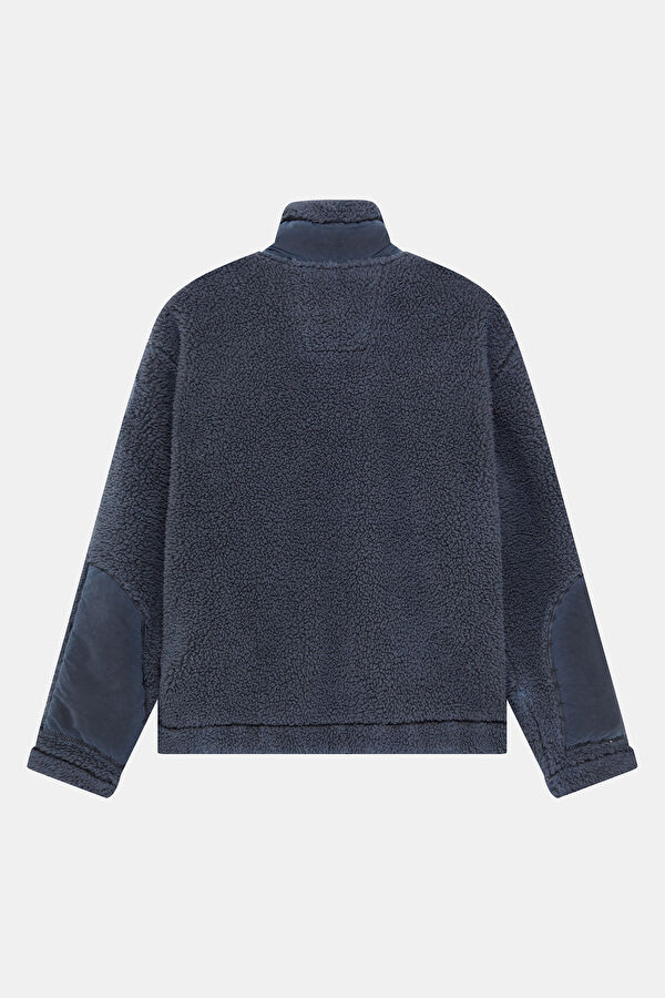 Navy Blue Zip-Up Men's Jacket 2