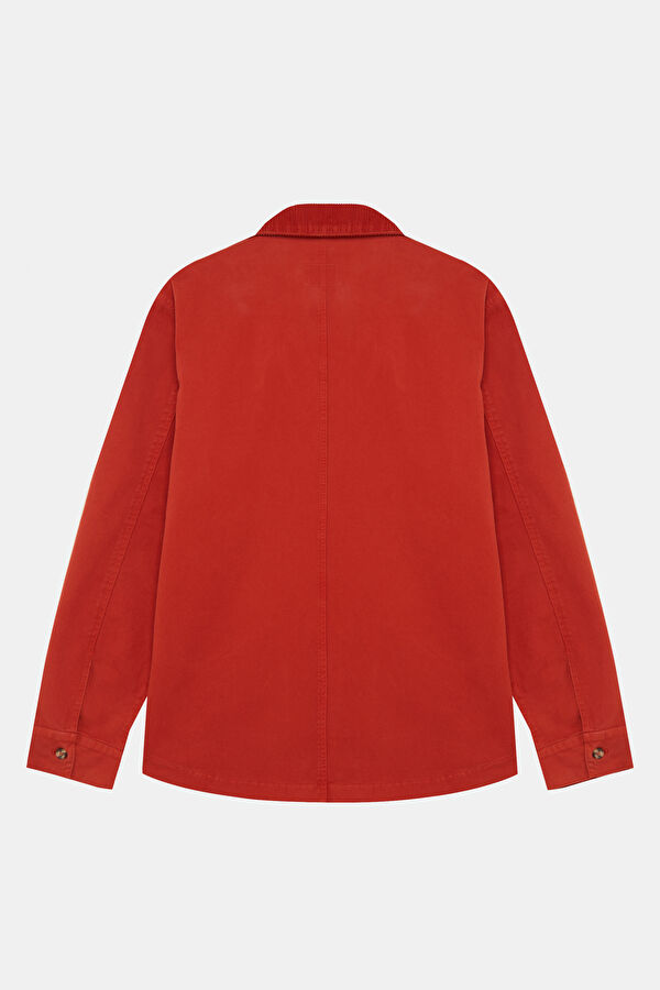 Men's Cotton Elastane Jacket with Red Buttons 5