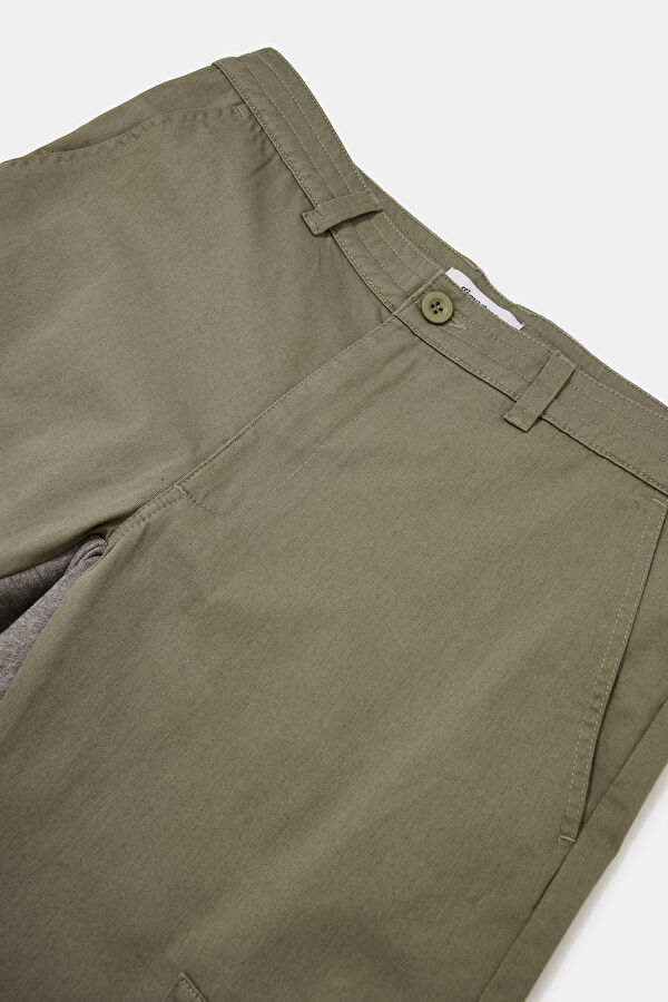 Coffee Wide Leg Men's Trousers 3
