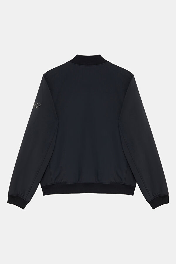 Black Zip-Up Men's Jacket 2
