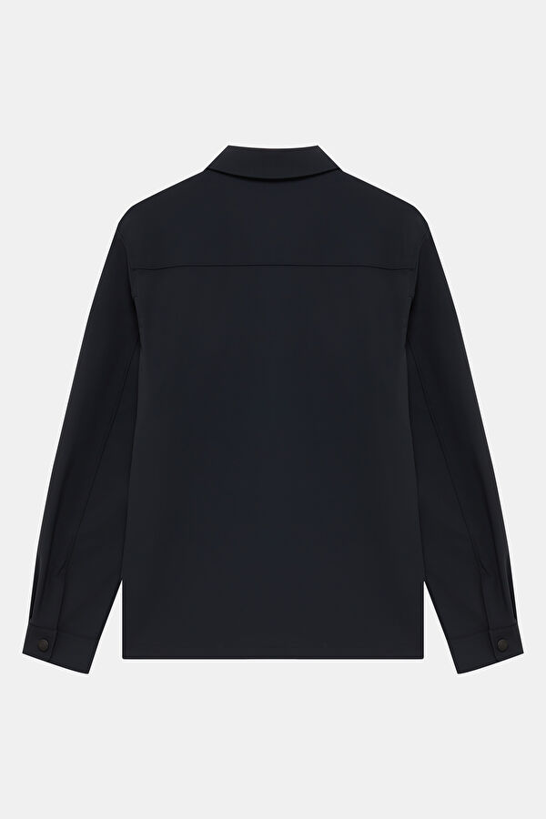 Relax Fit Navy Blue Men's Shirt 2