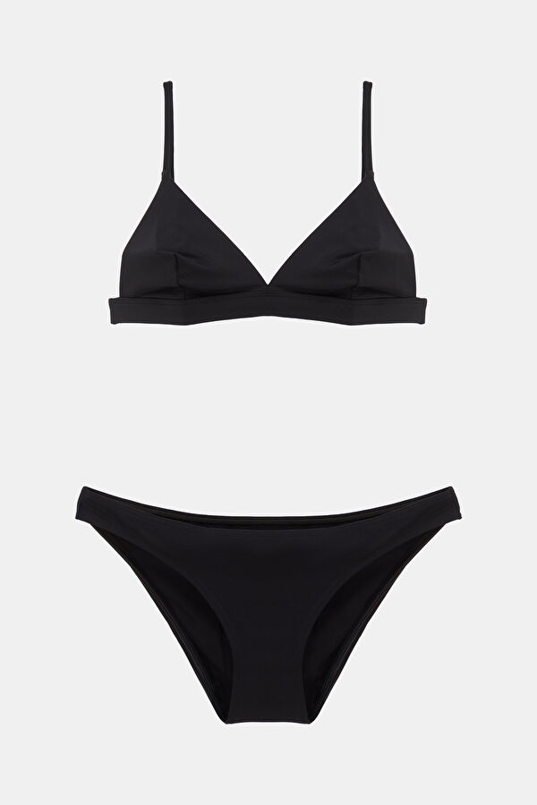 Siyah Bağlamalı Bikini