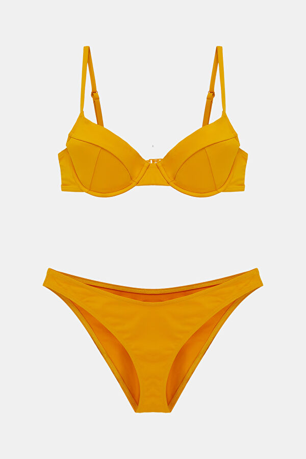 Hardal Bağlamalı Bikini