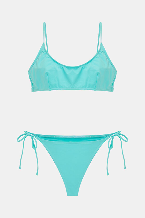 Su Yeşili Bağlamalı Bikini