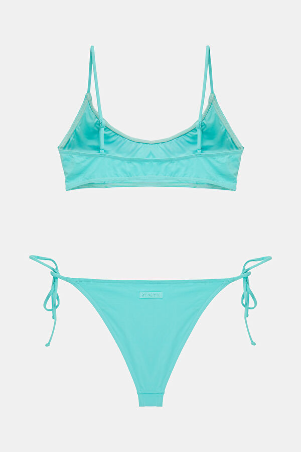Su Yeşili Bağlamalı Bikini 2
