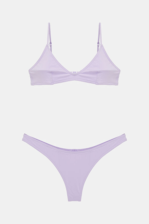Lilac Tie-Up Bikini