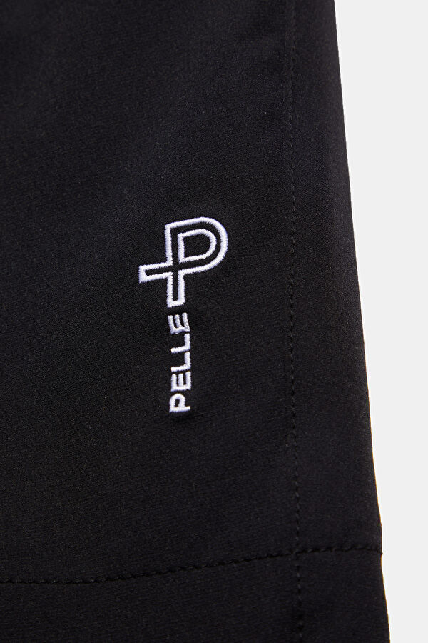 Black Straight Leg Men's Trousers 4