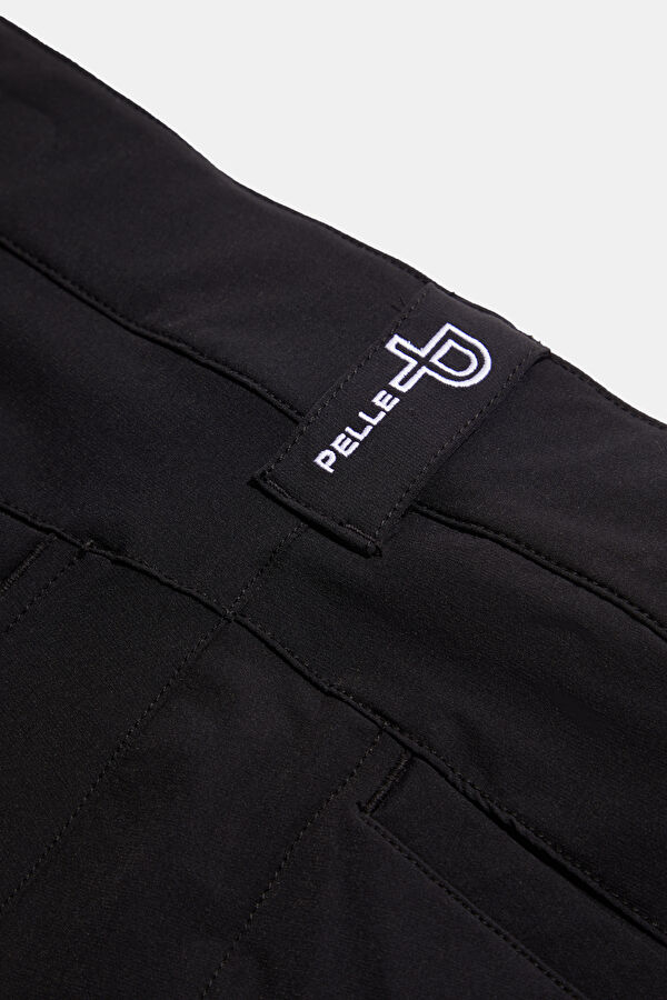 Black Straight Leg Men's Trousers 5