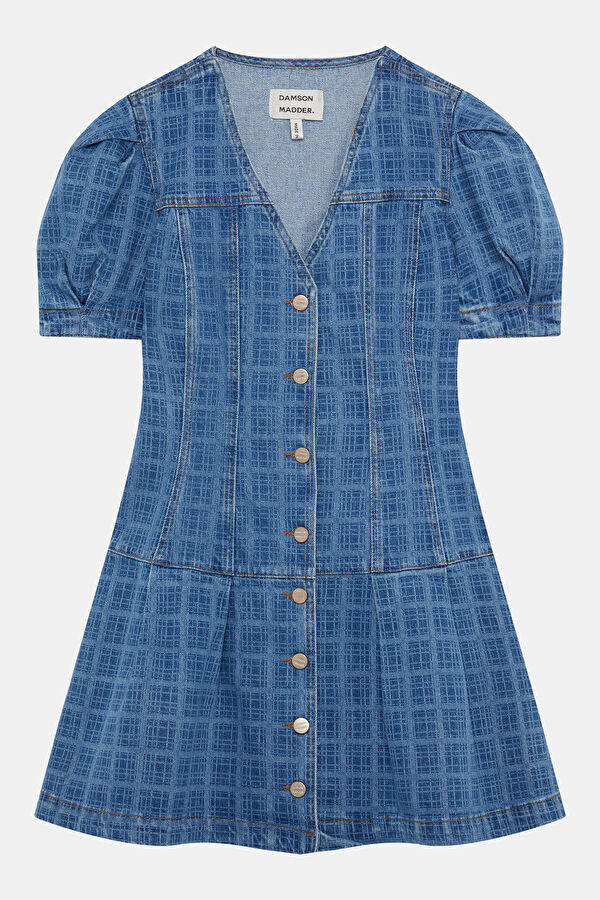 Blue Mini Women's Dress