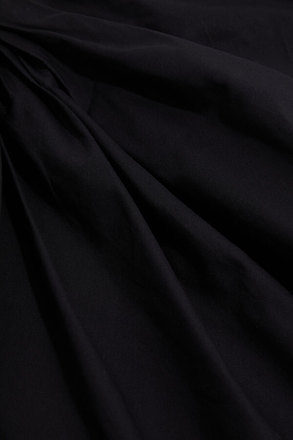 Black Strappy Women's Blouse 4