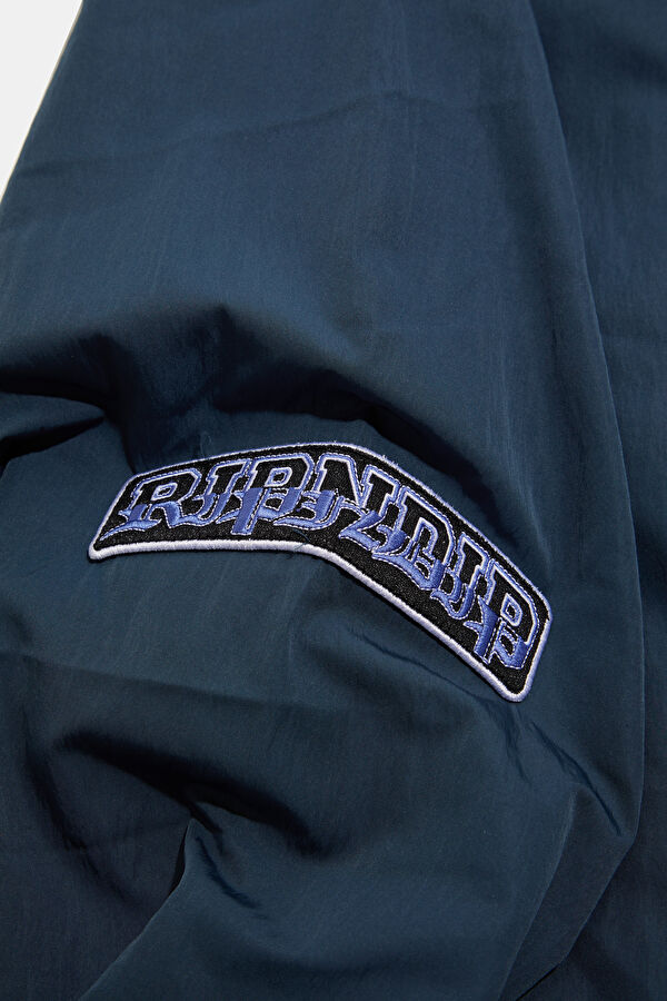 Navy Blue Zip-Up Men's Jacket 6