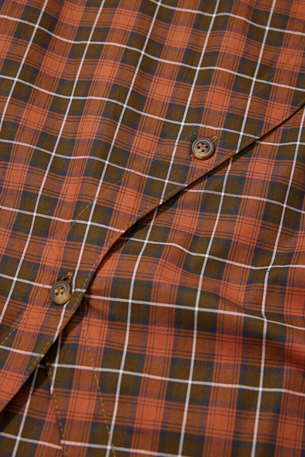 Multicolored Plaid Women's Shirt 8