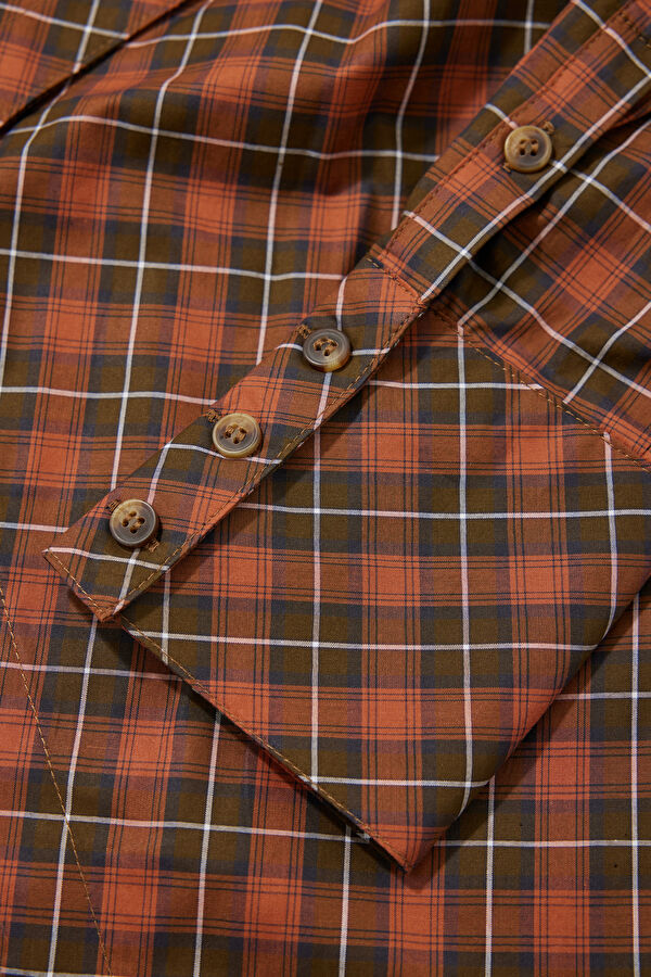 Multicolored Plaid Women's Shirt 9