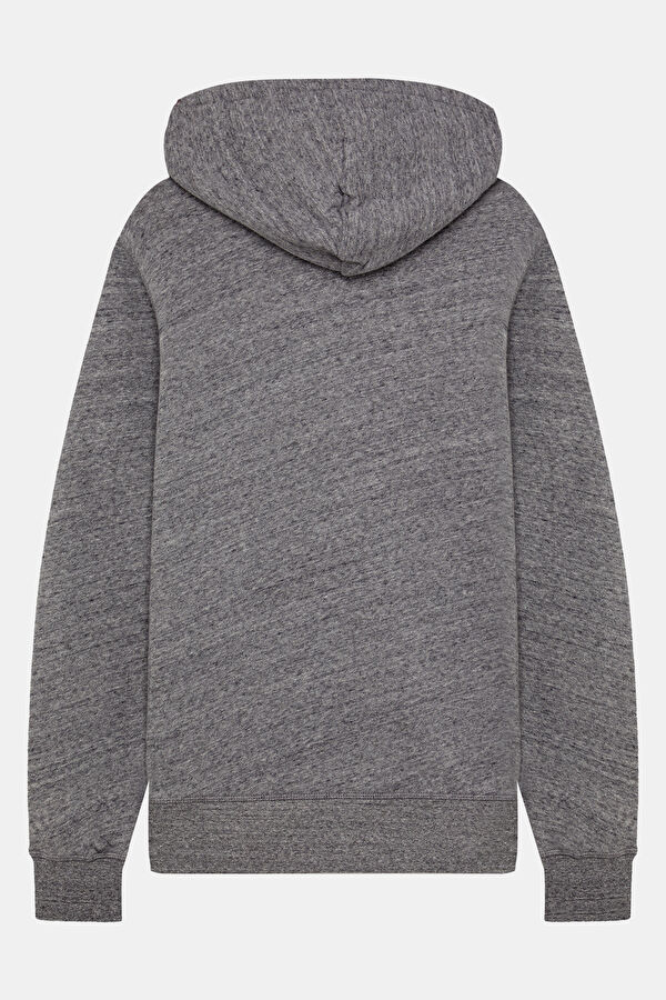 Gray Hooded Men's Sweatshirt 2
