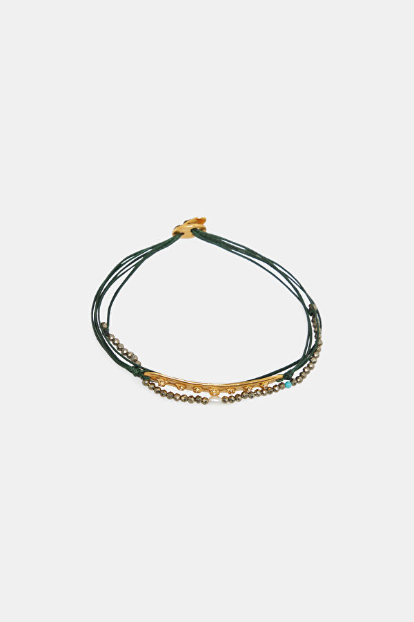 Khaki Silver Bracelet 2