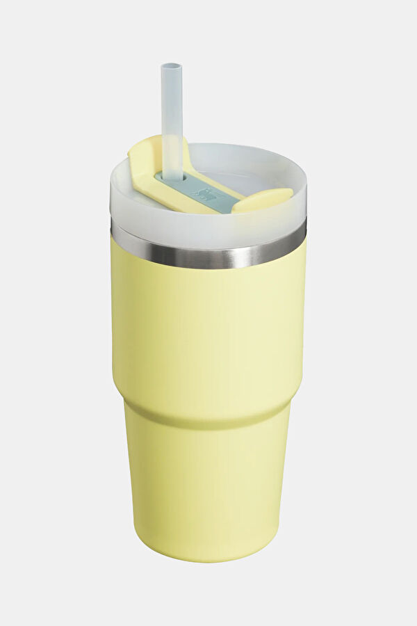 The Quencher H2.O FlowState Yellow Thermos Cup with Straw 0.6 Lt 2