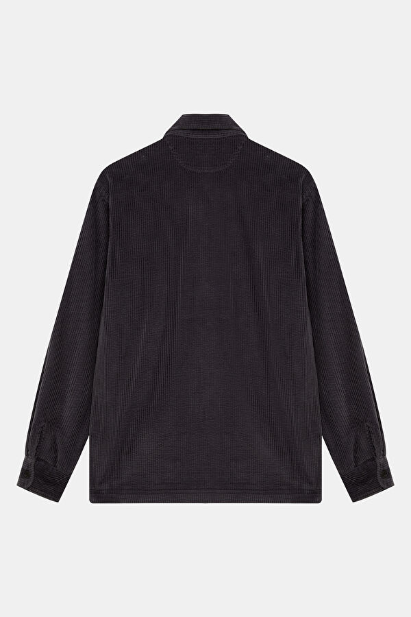 Anthracite Corduroy Men's Shirt 2
