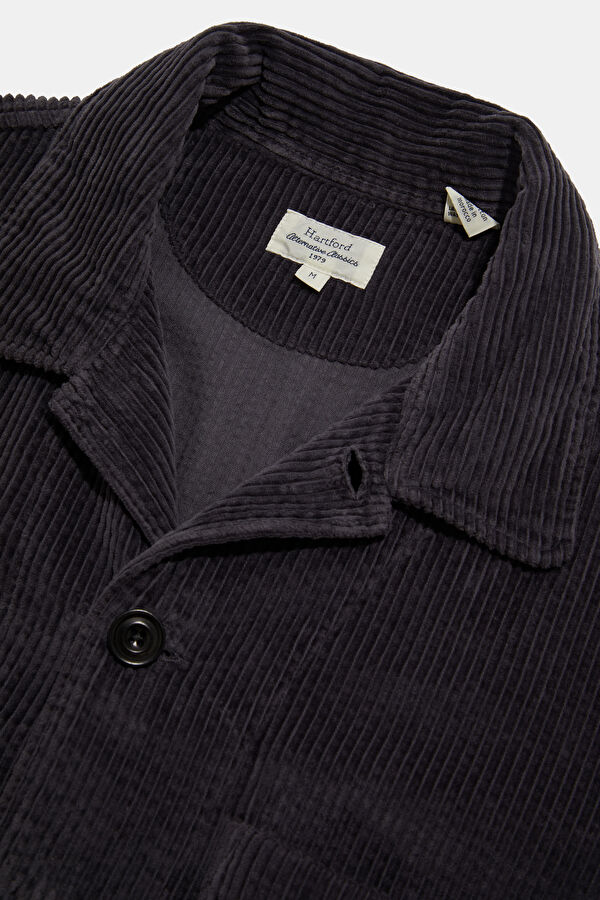 Anthracite Corduroy Men's Shirt 3