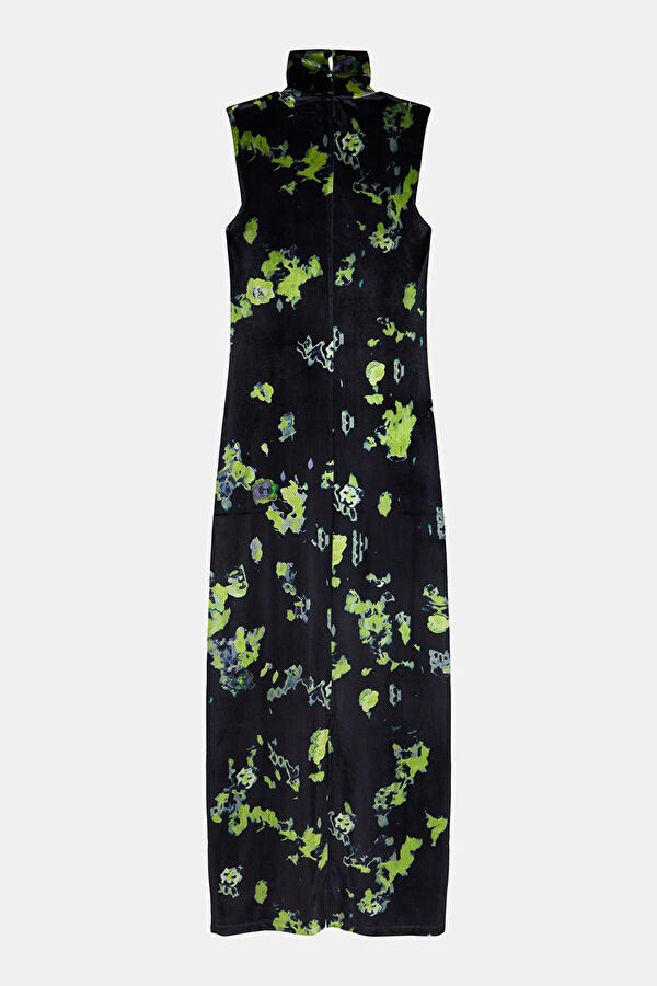 Colorful Patterned Women's Dress 2