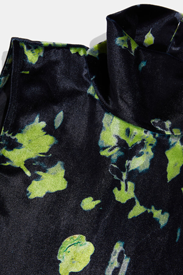 Colorful Patterned Women's Dress 3