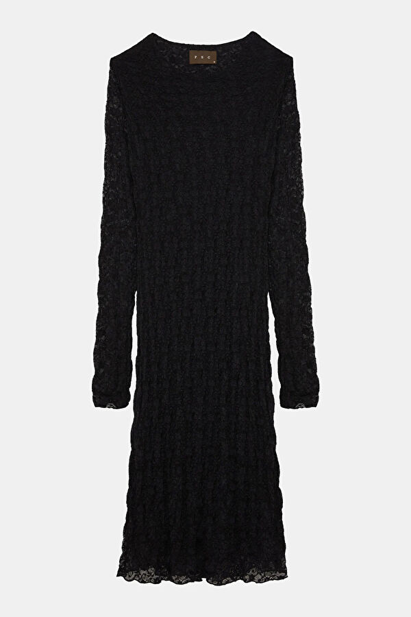 Chiara Lace Black Women's Dress