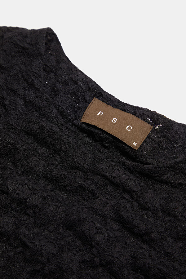 Chiara Lace Black Women's Dress 3