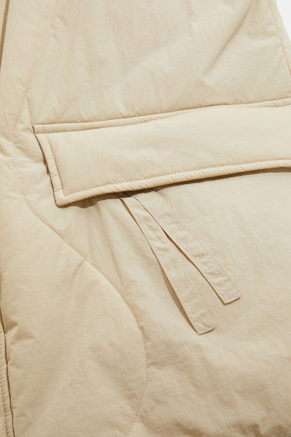 Beige Men's Vest 4