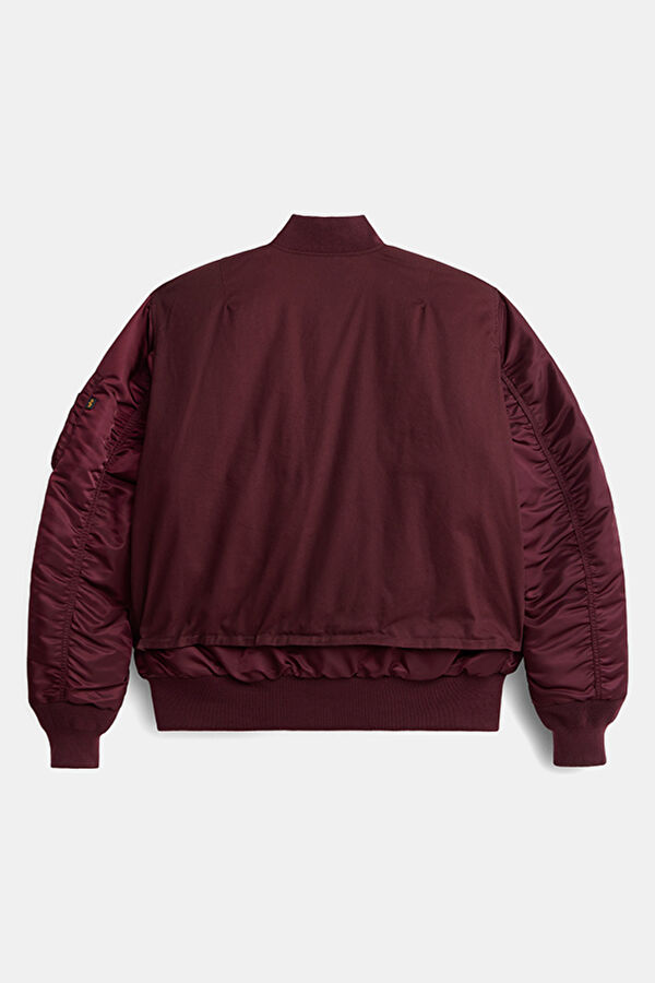 Burgundy Men's Jacket 2