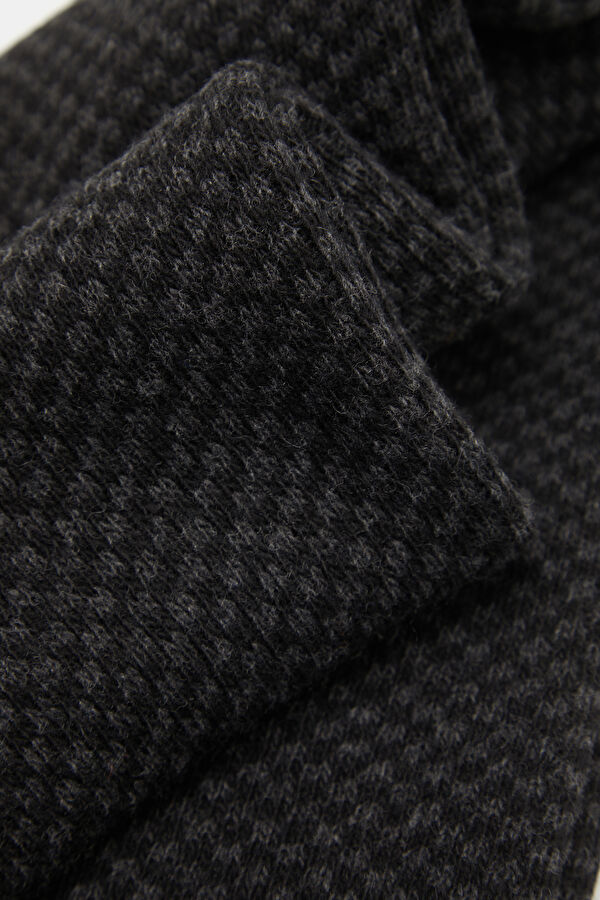 Anthracite Viscose Scarf 2
