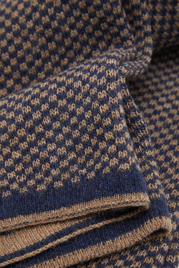 Brown Viscose Scarf 2