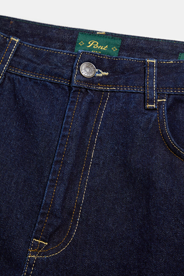 Indigo Comfort Fit Men's Jeans 5