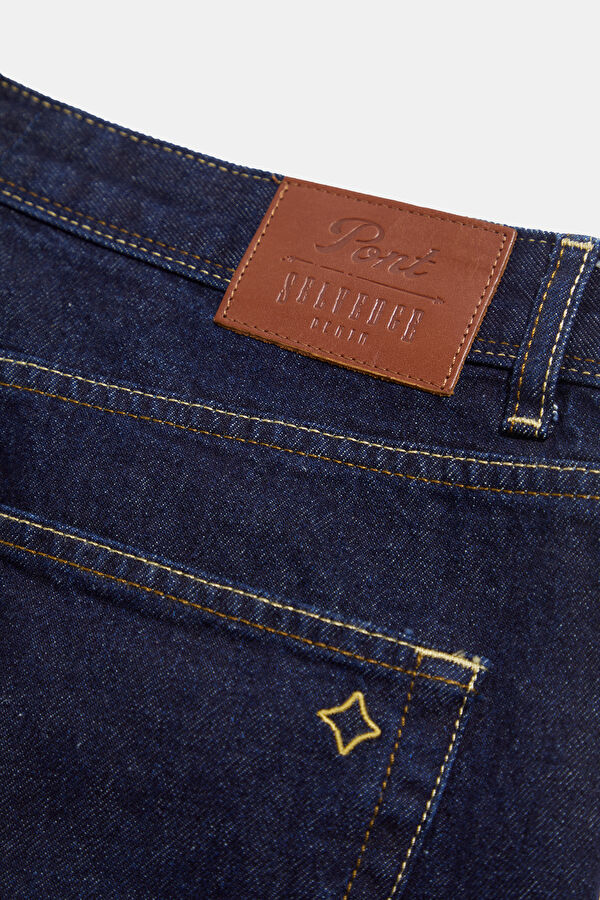 Indigo Comfort Fit Men's Jeans 7