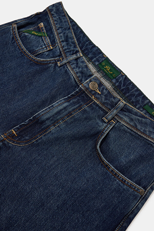 İndigo Straight Erkek Jean Pantolon 3