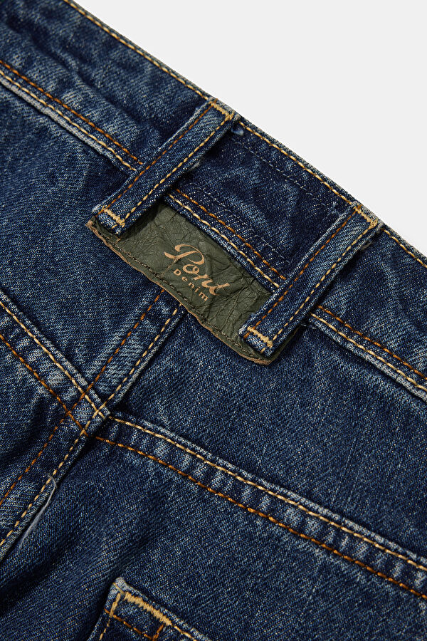 İndigo Straight Erkek Jean Pantolon 4