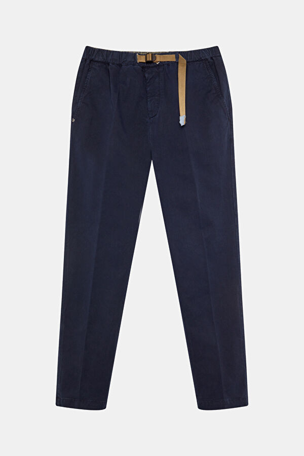 Relax Kalıp Lacivert Tapered Fit Pamuk/Tensel Erkek Pantolon
