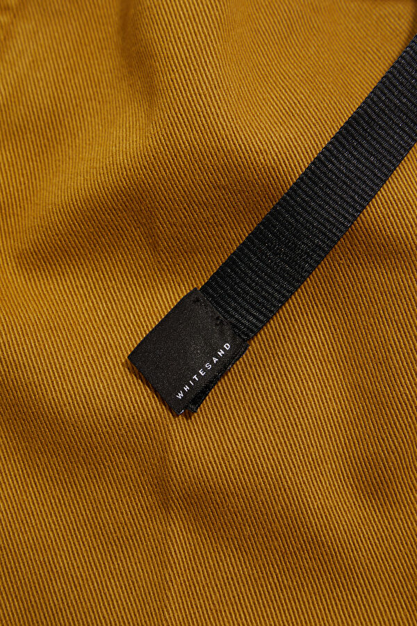 Brown Tapered Fit Men's Trousers 3