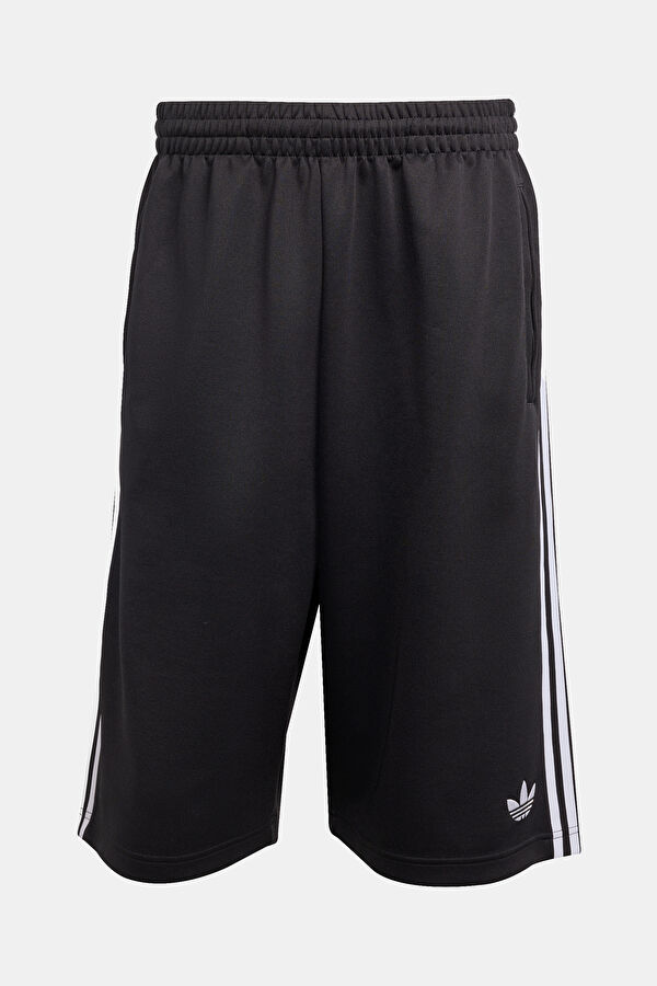 Black Patterned Men's Shorts