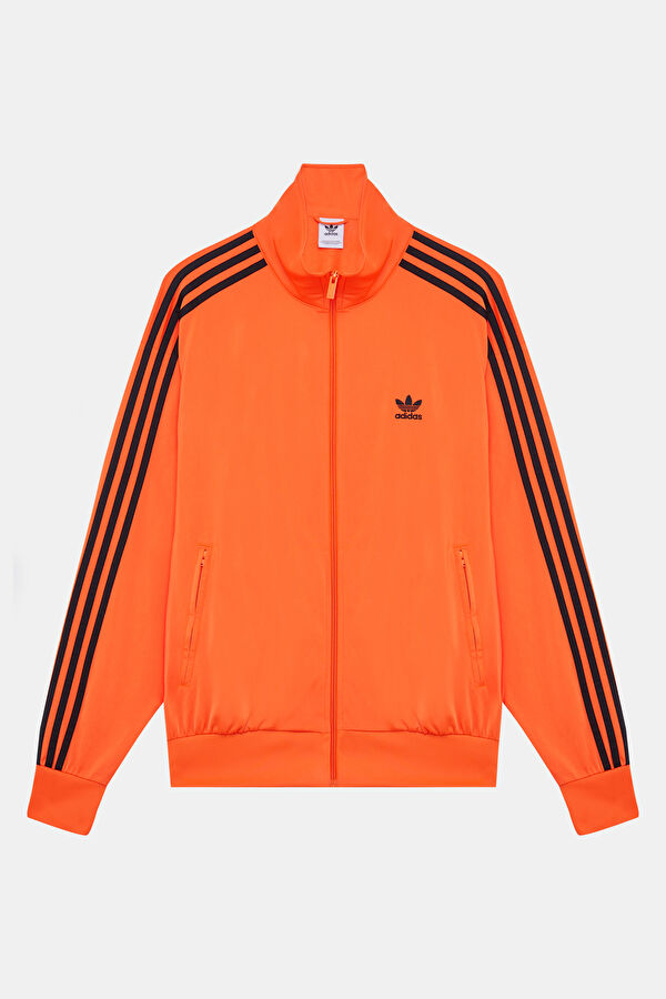 Orange Zip-Up Men's Jacket