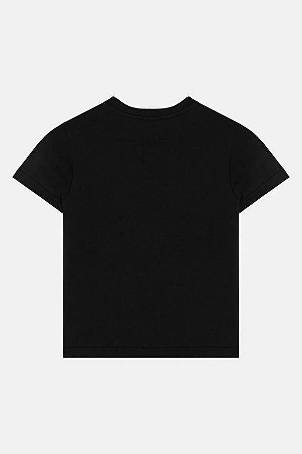 Siyah Baskılı Kadın T-Shirt 2