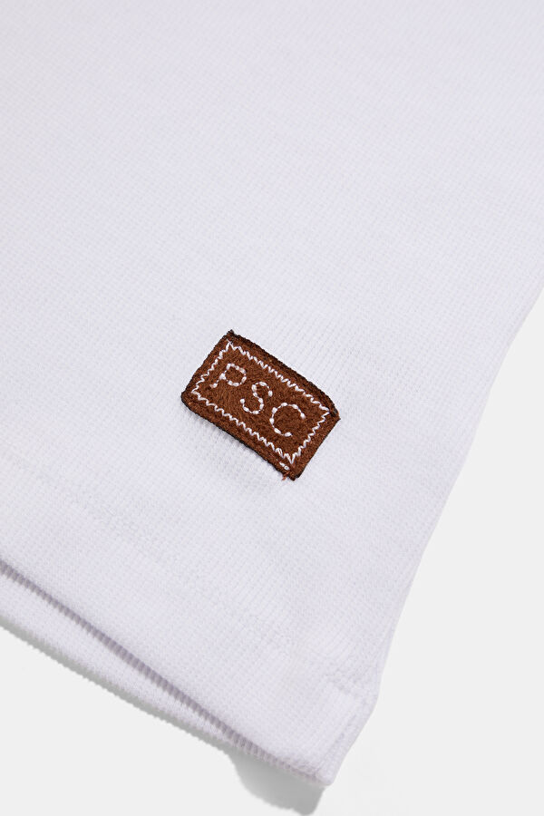 White Sleeveless Women's Blouse 4