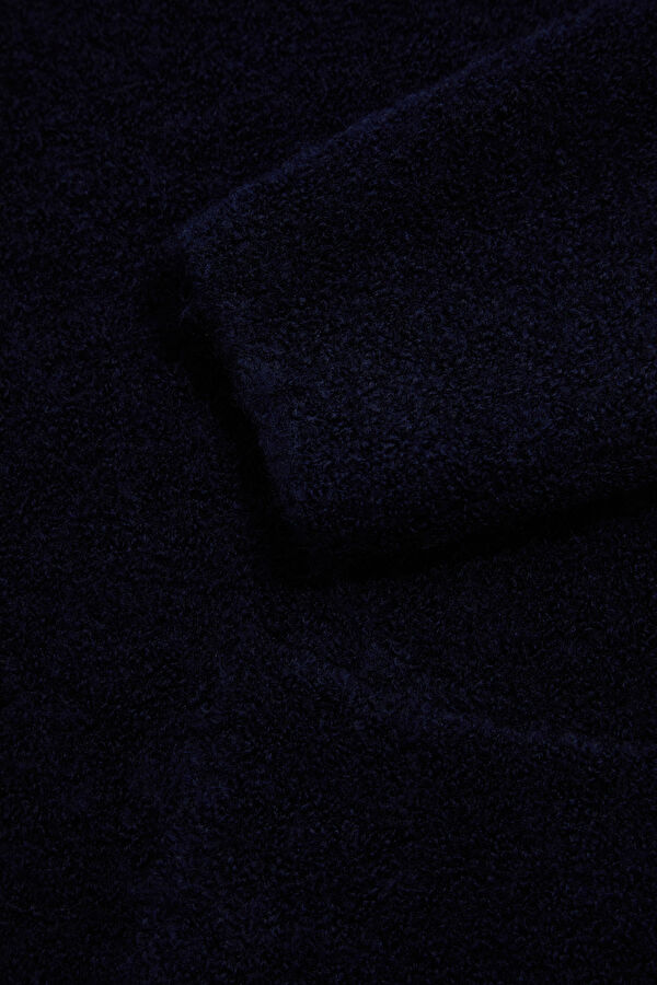 Navy Blue Women's Sweater 4