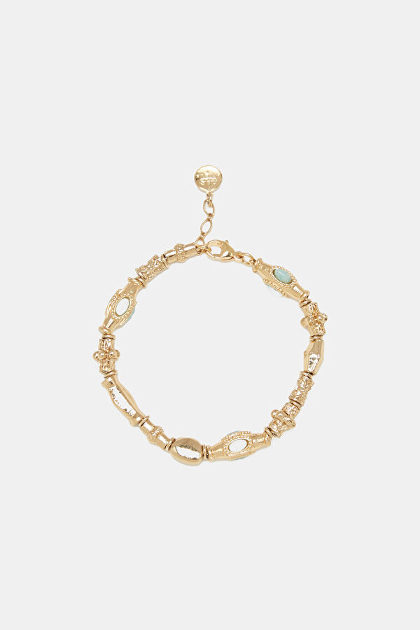 Turquoise Steel Bracelet 2