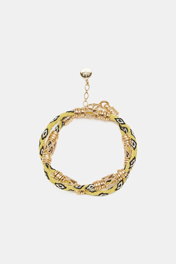 Dark Yellow Steel Bracelet 2