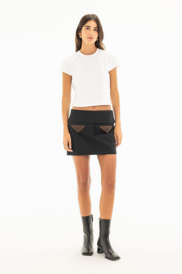 White Crew Neck Women's T-Shirt 3